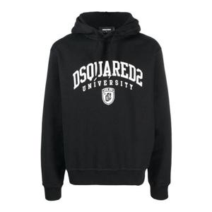 디스퀘어드2 후드 티셔츠 S74GU0744S25516900 Black
