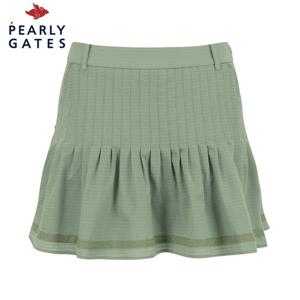 [파리게이츠] 여성 타공 크로셰 라인 레이어 큐롯 스커트