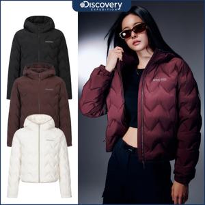 디스커버리 25FW신상 여성 세미크롭 티베른 구스경량다운 DWDJ84056