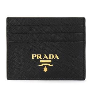 프라다 메탈로고 카드지갑 금장 1MC025 QWA F0002