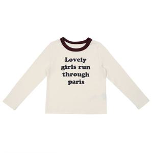 [티파니(정상)]콤비배색레터링 티(T54KBT060)