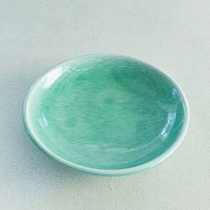 이천도자기 비취연 원쿠프 접시 2호 22cm 그릇 식기 접시 한식접시 비취접시 비취식기 비취그릇 비취한식기