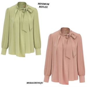[미니멈]MD 리본 타이넥 블라우스 MD MXDAWB0340_CJ