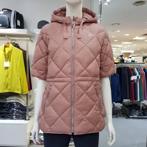 [루이까스텔]여성루즈핏반팔형볼패딩점퍼/7LEJP003P