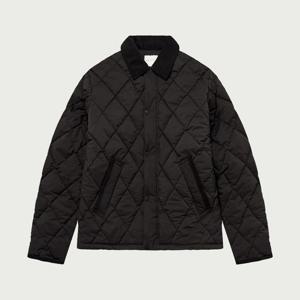 [행텐 틴즈]공용 포레스트 폴리 코듀로이 카라 퀼팅 점퍼_100(10540-010-813-69)