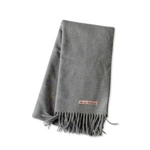 아크네 스튜디오 내로우 울 프린지 스카프 로즈 멜란지 CA0210-29N