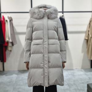 [더아이잗]구스 다운 후드 롱 점퍼 IRCM2PD771