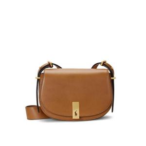 폴로 랄프로렌 로고 장식 스몰 가죽 크로스 백 428891391002