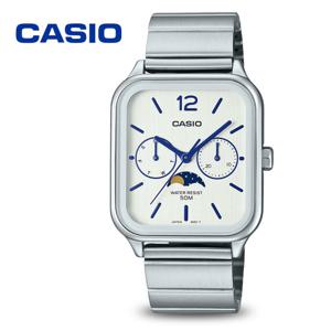 카시오 문페이즈 스퀘어 카플워치 MTP-M305D-7A 공용 메탈시계