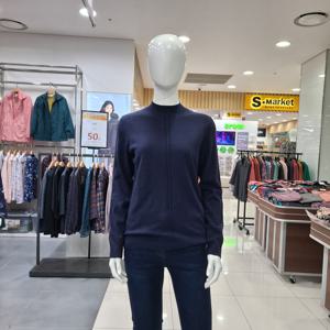 [피에이티]세로조직  목크넥 스웨터  1L83481-2US