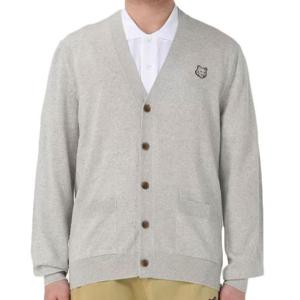 메종키츠네 25SS 남성 볼드 폭스헤드 가디건 MM00509KT1036_H120