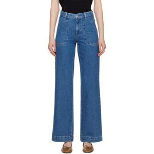 아페쎄 여성 A.P.C. 씨사이드 데님 진 COGWD F09085 IAL