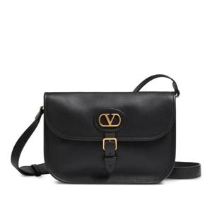 발렌티노 블랙 가죽 플랩 크로스백 YB0S78 RBN0NO