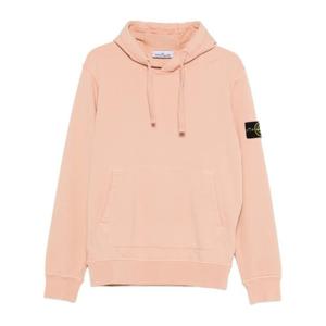 스톤아일랜드 캥거루 포켓 드로우스트링 후드 티셔츠 L1S156100