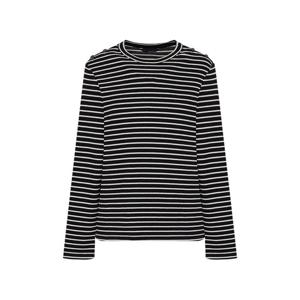 샤트렌 스트라이프 버튼 디테일 탑_HCEWTS202