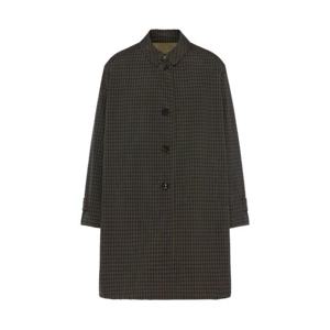메종마르지엘라 버튼 체크 트렌치코트 S50AH0142MTN145
