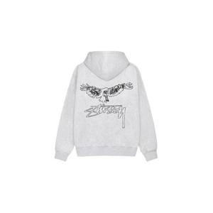 Stussy스투시 윙스팬 후드 애쉬 헤더 1925047