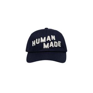 Human Made휴먼 메이드 6 패널 트윌 캡 네이비 HM29GD050