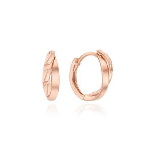 14K 핑크골드 글림 트윈 원터치 귀걸이 JEJK4P00008M