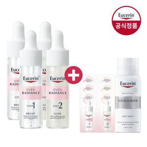 유세린 이븐래디언스 듀오 앰플 30ml 2개 (증)미스트 50ml+듀오앰플 샤쉐 3개