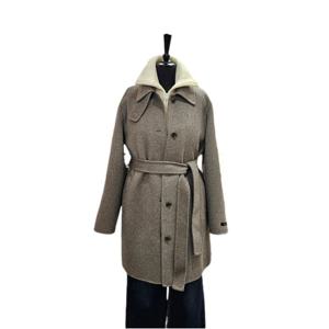 [비지트인뉴욕]구스 라이너 핸드메이드  벨티드 하프코트VBCHC92