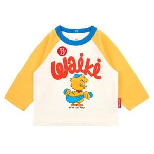 [베베드피노]와이키 베이비 라글란 컬러블럭 티셔츠 BP51TR138YL