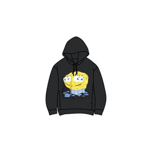 Uniqlo유니클로 UT x CPFM x 스폰지밥 스웨트 풀 파카 B 블랙   KR 477905-09