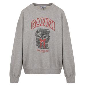 26SS A1060016 920 가니 키티 그래픽 팔로마 그레이 맨투맨