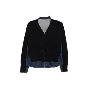 사카이 데님 니트 가디건 SCW308