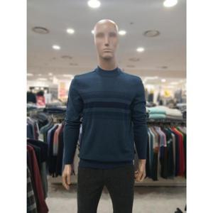 크로커다일 세이브존05 사선 조직 한기장 패턴 모크넥 블루 AAKR3313/34