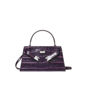 토리버치 리 라지윌 크로커다일 엠보스드 미니 탑 핸들 백 184597