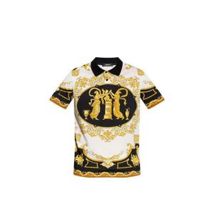 베르사체 패턴 폴로 셔츠 10227601A16399