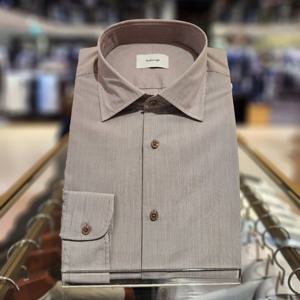 [레노마] 밴브루 핀스트라이프 세미와이드카라 BNFSG1039BW