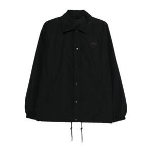 캐나다구스 로고 패치 버튼 드로우스트링 재킷 2669MT 9061