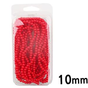 JMds 유니아트 (진주) 3000 칼라 구슬 단색 진주 (빨강) (10mm)