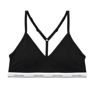 캘빈클라인 라이틀리 라인드로고 밸런스 브라 블랙 QP3272O-001