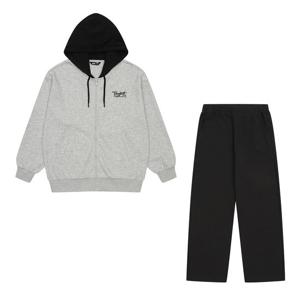 [소이][가을]그래피티 후드 집업 상하세트 25F0731_0732