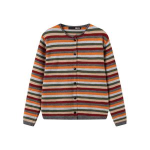 [비엔엑스]컬러 라운드넥 단가라 가디건 (BX3CD021L0)