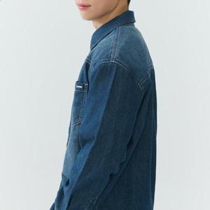 잠뱅이 HC09 남성 난스판 미디엄 인디고 베이직 데님 셔츠 AQ1DDH107 MB
