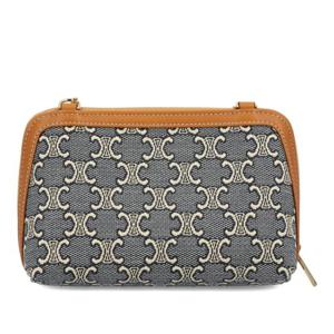 셀린느 모노그램 체인 스트랩 지퍼 클러치 10E38 2U5107PM