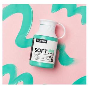 알파물감 알파 소프트바디 아크릴물감 낱색 A 시리즈 250ml
