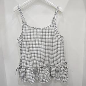 [에꼴리에]프릴단 캉캉 체크 뷔스티에(26B5681)_US_US_US_US_US