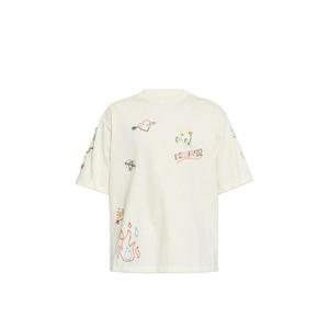 디스퀘어드2 크루넥 자수 티셔츠 S71GD1647D20020