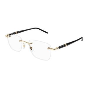 몽블랑 선글라스 MB0346O 001 GOLD BLACK TRANSPARENT