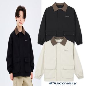 디스커버리키즈DKWJ11061 키즈 카라형 사파리 자켓