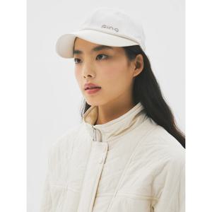 [핑]여성  와이드창 뒷리본  볼캡  121D3CP151_WH