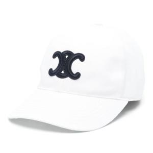 셀린느 로고 자수 코튼 베이스볼 캡 2AUT6 969P01BC