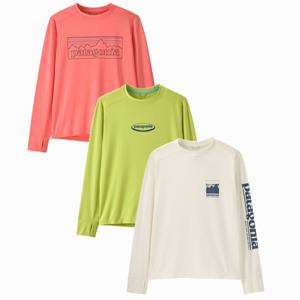 [파타고니아코리아] 62386R5 키즈 롱-슬리브드 캐필린 실크웨이트 티셔츠