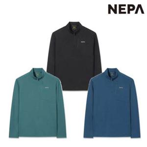 네파 7M15401 남성 봄 여름 긴팔 집업 티셔츠 패스파인더 베이직 티셔츠