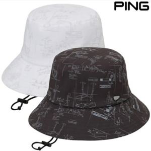 핑골프 (111F1CP202-LI) 남성 프린트 버킷햇
